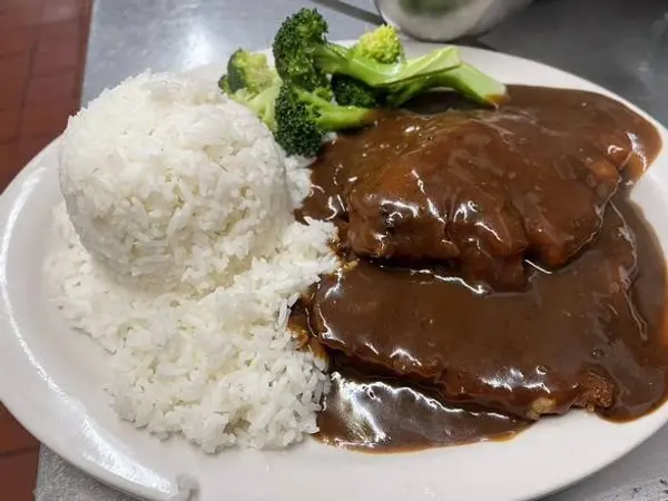 new-regent-cafe -  Pork Chop w/ Black Pepper Sauce 黑椒豬扒