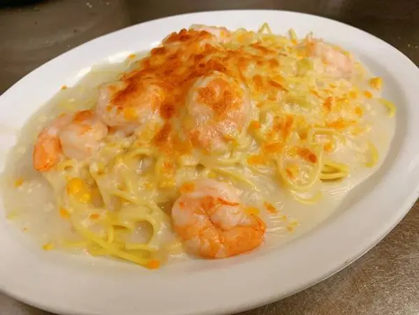 new-regent-cafe - Baked Corn,Shrimp & Cheese 焗芝士粟米虾