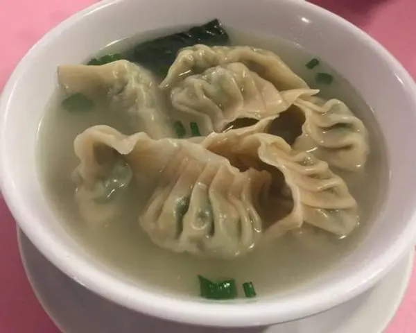 new-regent-cafe -  Chives and Pork Dumpling 韭菜豬肉湯水餃