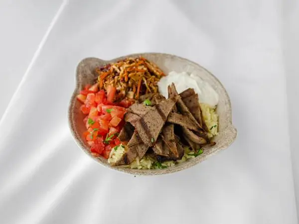 nicholas-restaurant - Lamb Gyro Bowl