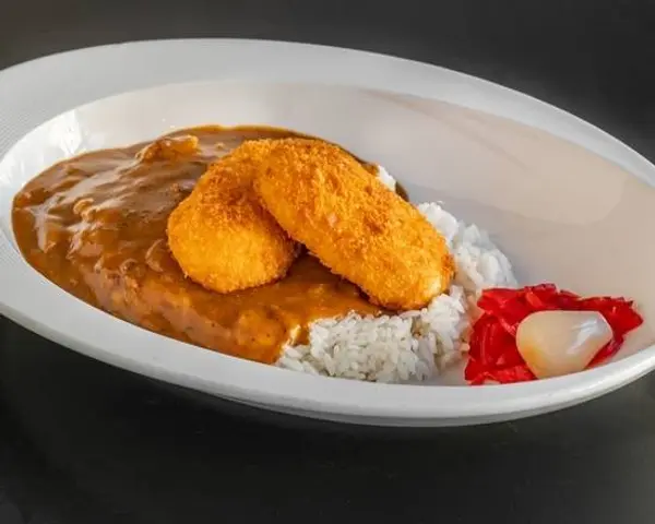 nippon-curry-sf - Kani (Crab) Cream Croquettes Curry