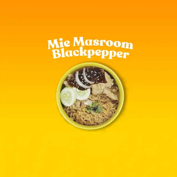 njamur-blora - Mie Masroom Blackpepper