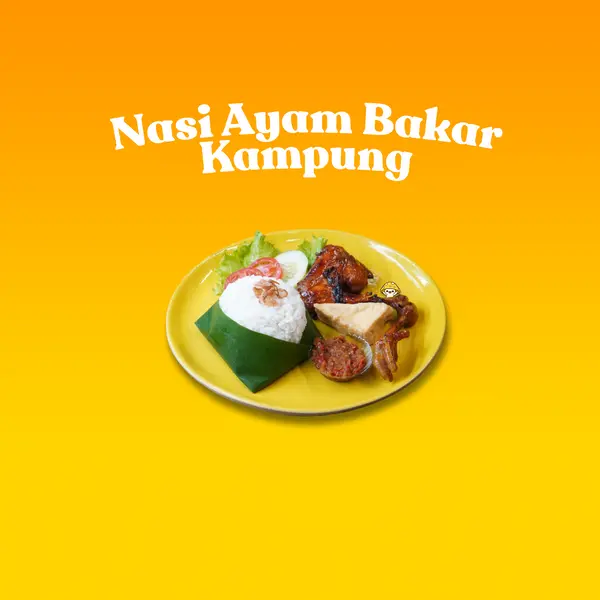 njamur-blora - Nasi ayam bakar kampung