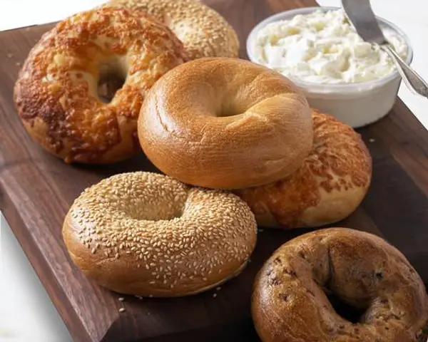 noahs-bagels - Half Dozen Bagels with Shmear