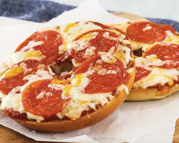 noahs-bagels - Pepperoni Pizza Bagel