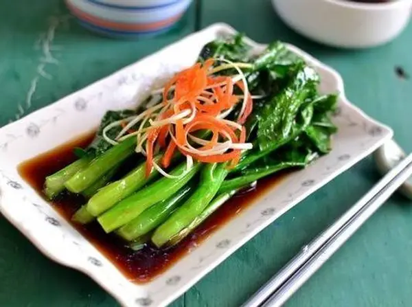 noodle-stop - A8 Chinese Broccoli with Oyster Sauce 蚝 油 芥 兰