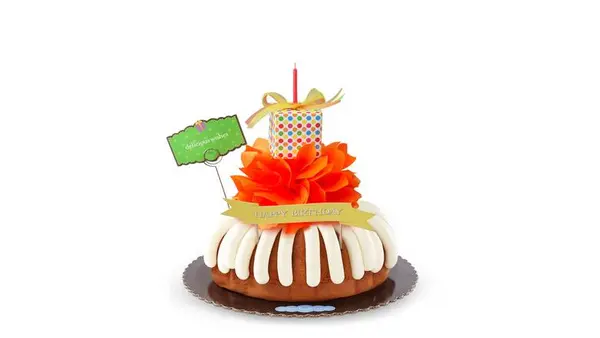 nothing-bundt-cakes - Delicious Wishes 10” Decorated Bundt Cake