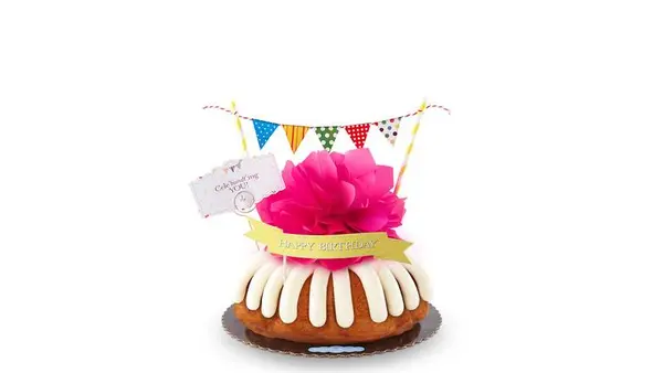 nothing-bundt-cakes - Cele’bundt’ing You 8” Decorated Bundt Cake