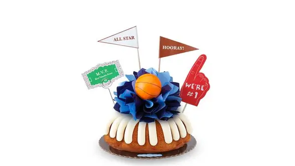 nothing-bundt-cakes - MVP – Basketball 8” Decorated Bundt Cake