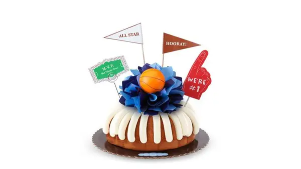 nothing-bundt-cakes - MVP – Basketball 10” Decorated Bundt Cake