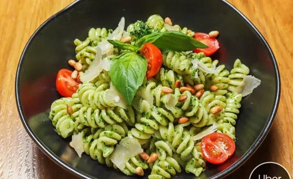 novela - Fusilli au pesto