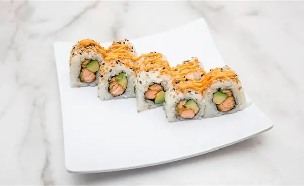 oishii-mika-sushi - Spicy Salmon Roll