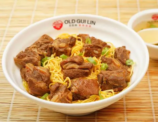 old-gui-lin - A12 排骨干捞面 / Pork Ribs Dry Tossed Noodles