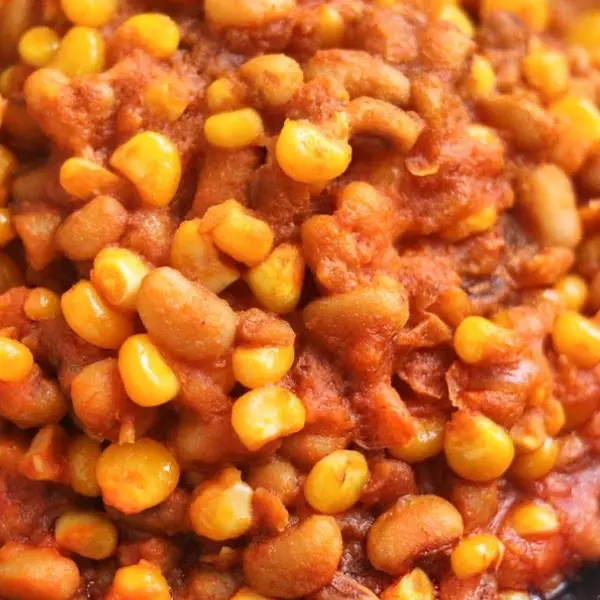 olori-african-cuisine - BEANS AND CORN