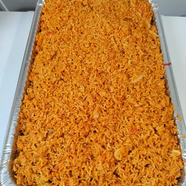 olori-african-cuisine - FULL TRAY OF JOLLOF RICE