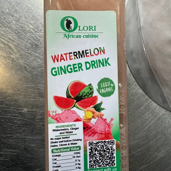 olori-african-cuisine - WATERMELON GINGER DRINK