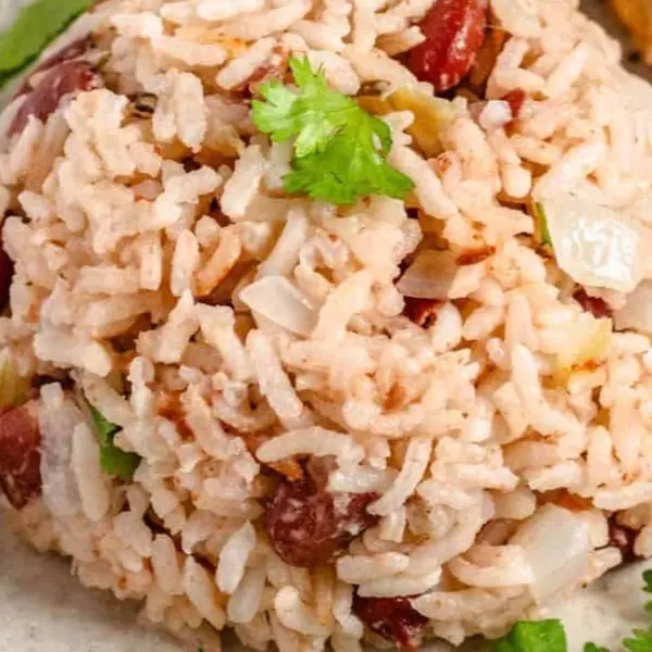 olori-african-cuisine - RICE AND BEANS ONLY