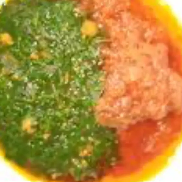 olori-african-cuisine - EWEDU GBEGIRI N STEW ONLY(No Protein)