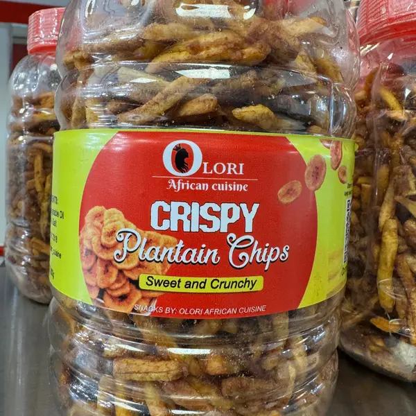 olori-african-cuisine - CRISPY PLANTAIN CHIP