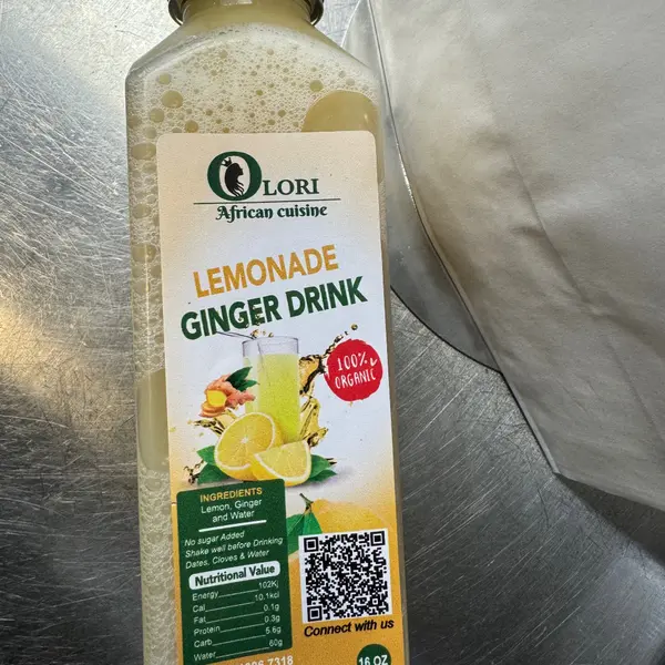 olori-african-cuisine - LEMONADE GINGER DRINK