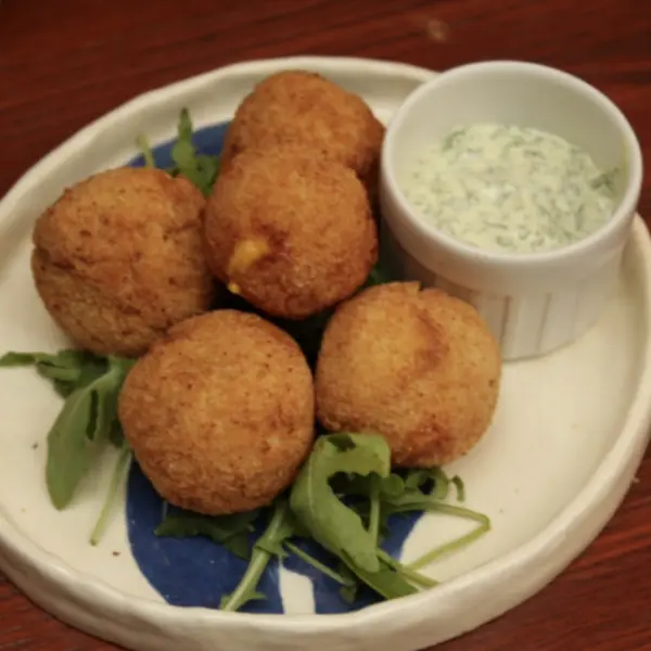 one-one-paris - Cheddar and jalapeño pepper croquettes