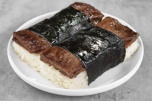 ono-hawaiian-bbq - Hawaiian BBQ Beef Musubi (2 pcs)