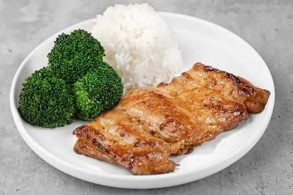 ono-hawaiian-bbq - Hawaiian BBQ Chicken Keiki Meal