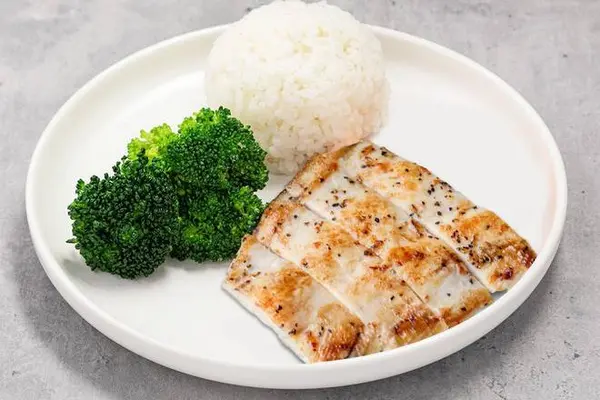 ono-hawaiian-bbq - Grilled Chicken Breast Keiki Meal