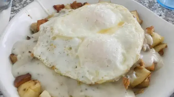 original-mikes-diner - Chicken Fried Steak Skillet