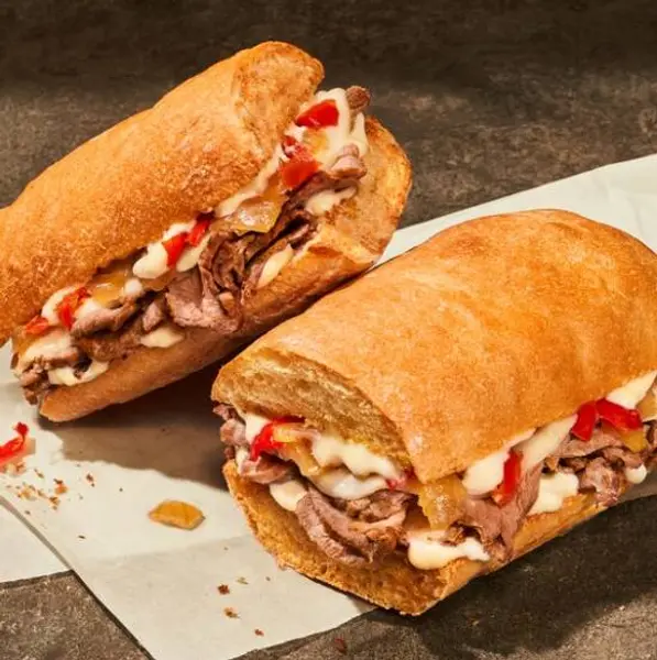 panera - NEW Ciabatta Cheesesteak