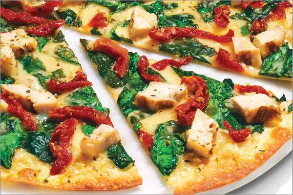 papa-murphys-pizza - Dairy-Free Cheese Herb Chicken Mediterranean - Baking Required