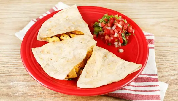 papalote-mexican-grill - Marinated Tofu Quesadilla