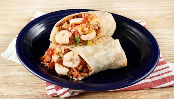 papalote-mexican-grill - Camarones Burrito