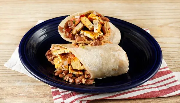 papalote-mexican-grill - Marinated Tofu Burrito