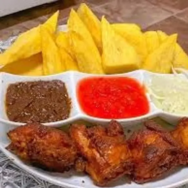 papas-grill-n-sports-bar - Fried Yam with Turkey