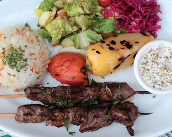 park-gyros - Shish Kebab Plate (Beef)