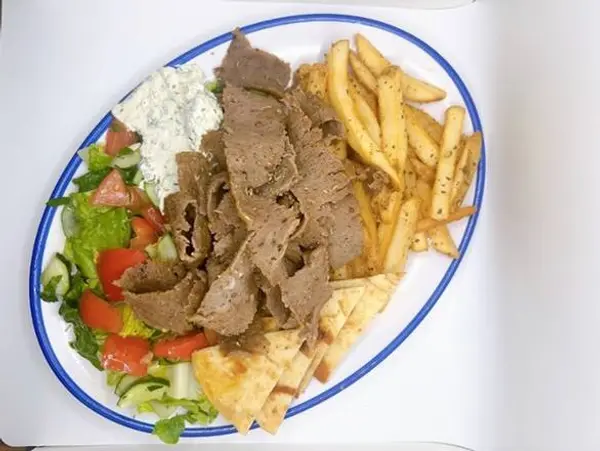 park-gyros - Lamb&Beef Gyro French Fries Lunch Box