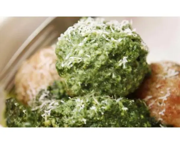 pasta-train -  Pesto Meatball Side 