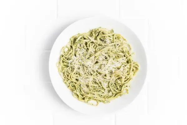 pastini - Linguini with Basil Pesto