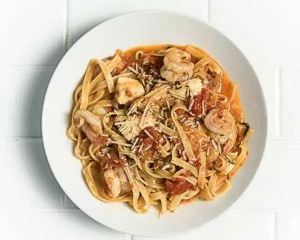 pastini - Spicy Shrimp Fettuccini