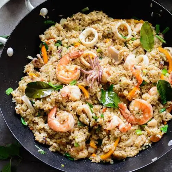 peduase-chop-house - Assorted Seafood Fried Rice