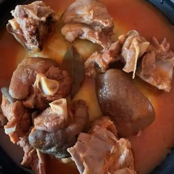 peduase-chop-house - Fufu & Goat Meat