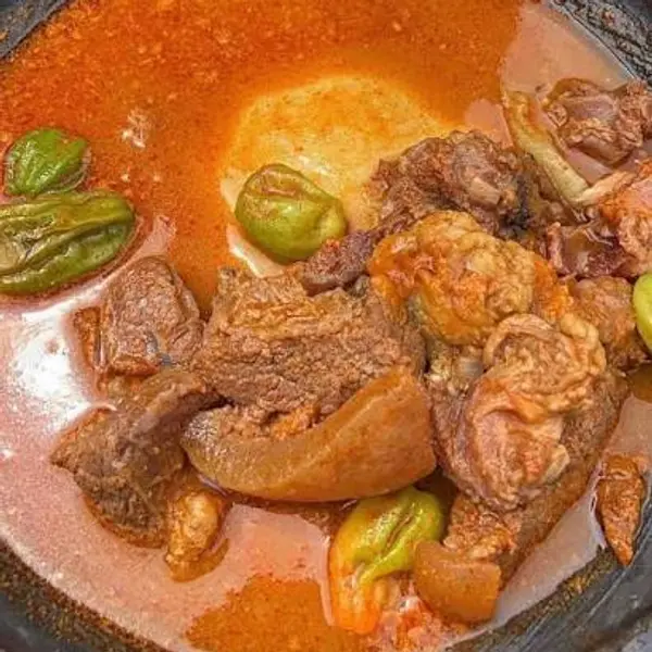 peduase-chop-house - Fufu & Cow Meat