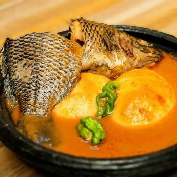 peduase-chop-house - Fufu & Tilapia