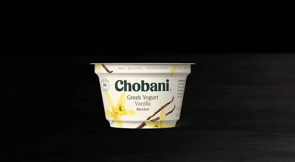 peets-coffee - Chobani Nonfat Vanilla Greek Yogurt