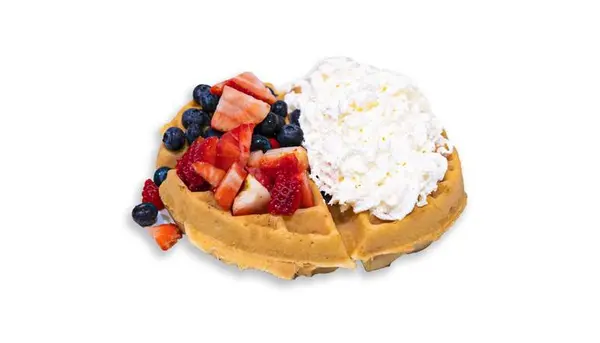 penelopes-coffee-tea - Fresh Belgian Berry Waffle