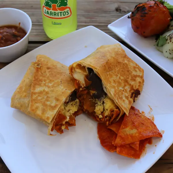 pepe-chiles-taqueria - Chilaquiles Burrito