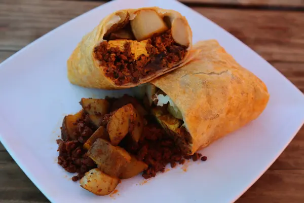 pepe-chiles-taqueria - Chorizo & Eggs Burrito