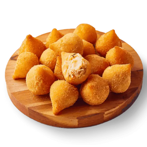 pesque-e-pague-santa-maria-fortaleza - Porção de coxinhas