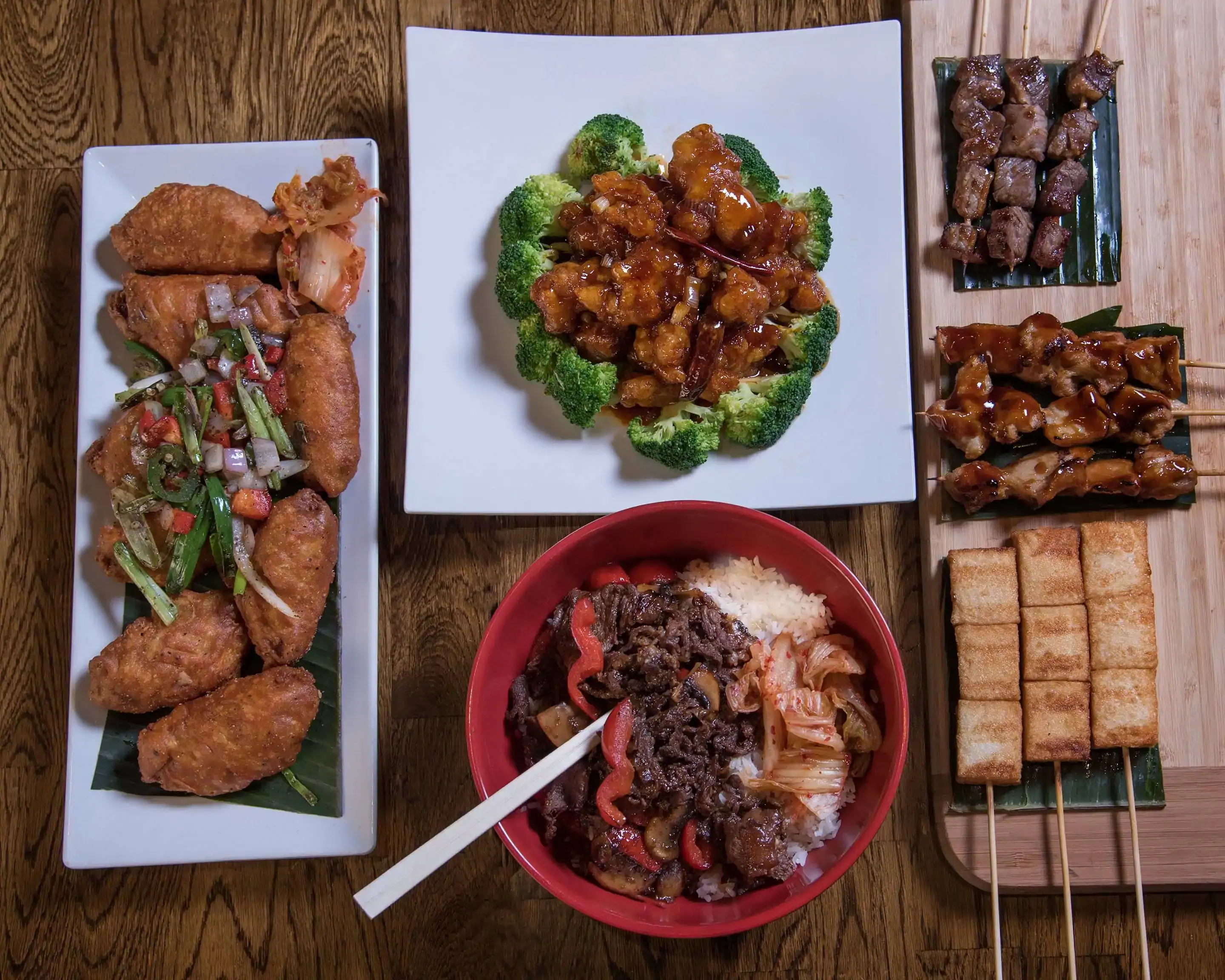 Menu image of Rice plates. pho hung's menu - portland | restaurants in portland